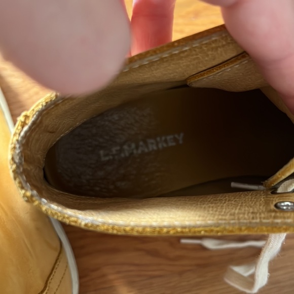 LF MARKEY Nubuck Hi-top sneaker - Picture 3 of 7